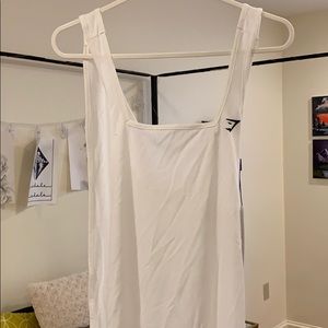 Gymshark tie back tank top